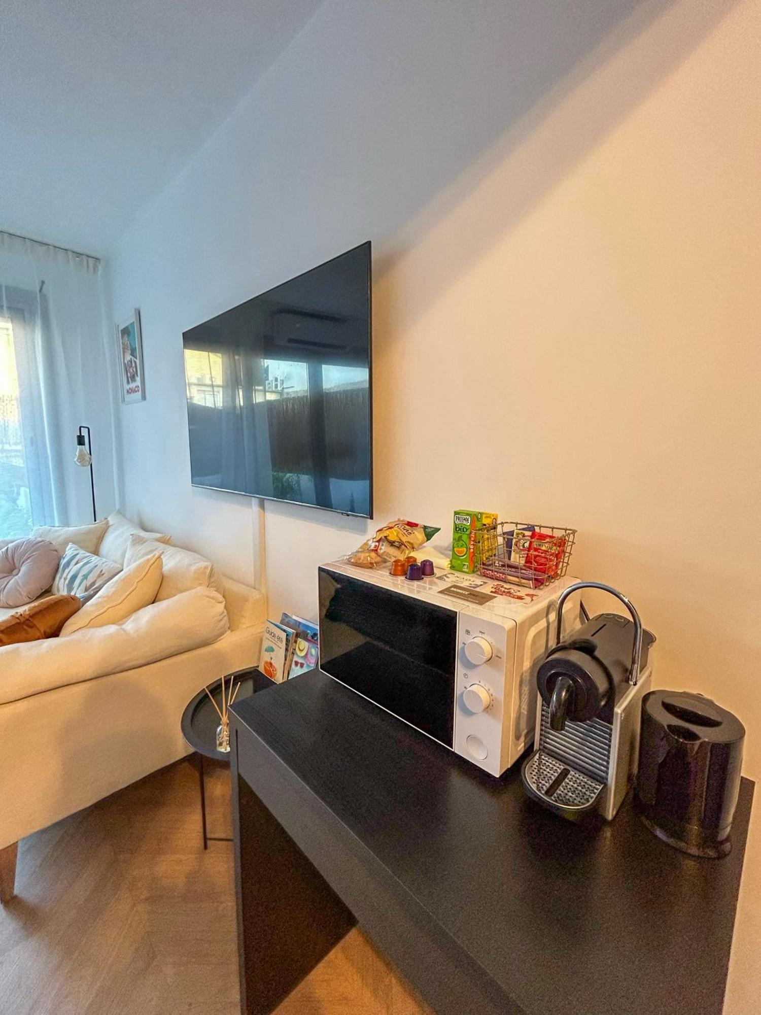 Monaco Cap D'Ail Studio & Jardin 카프다일 외부 사진