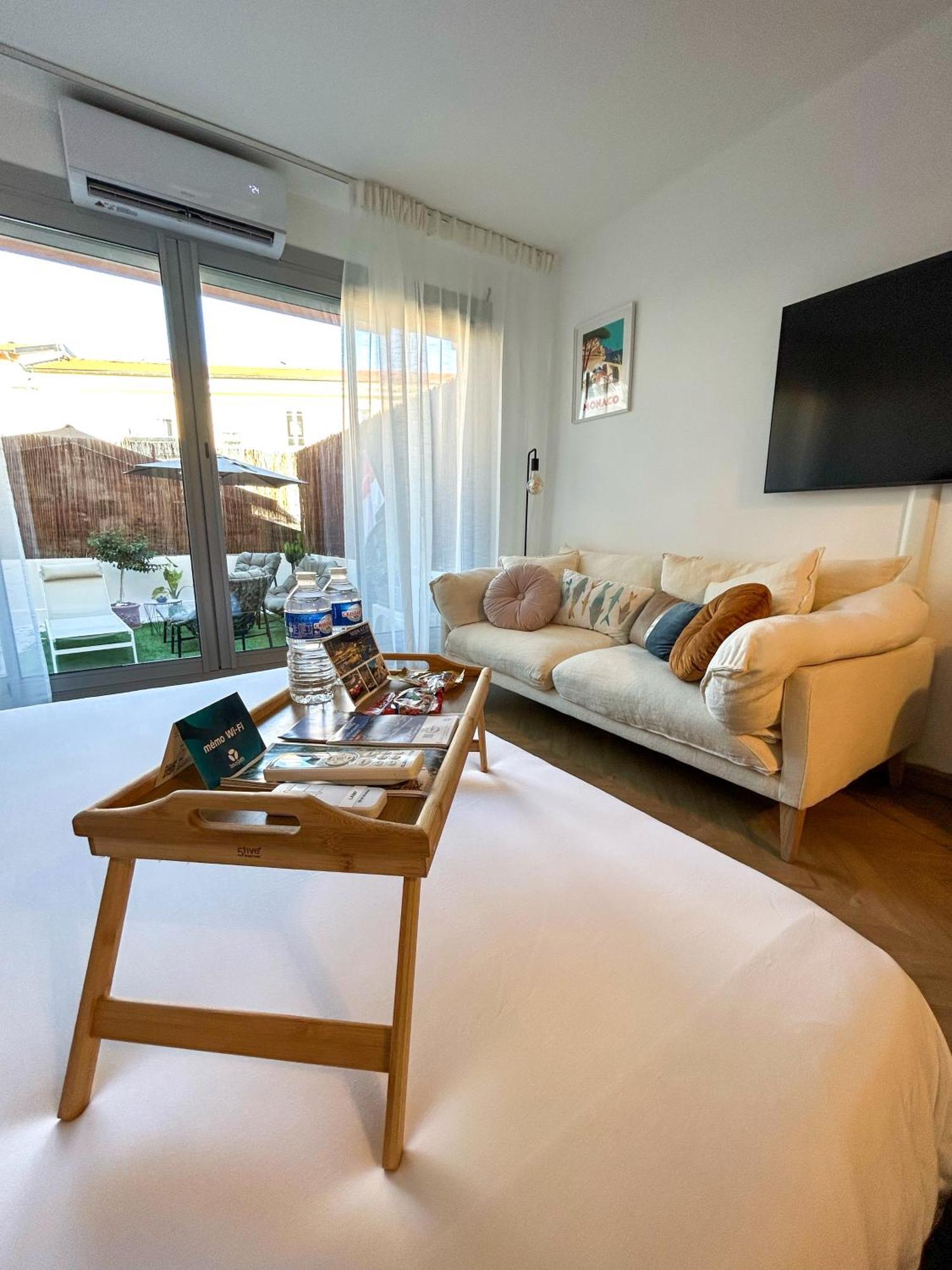 Monaco Cap D'Ail Studio & Jardin 카프다일 외부 사진