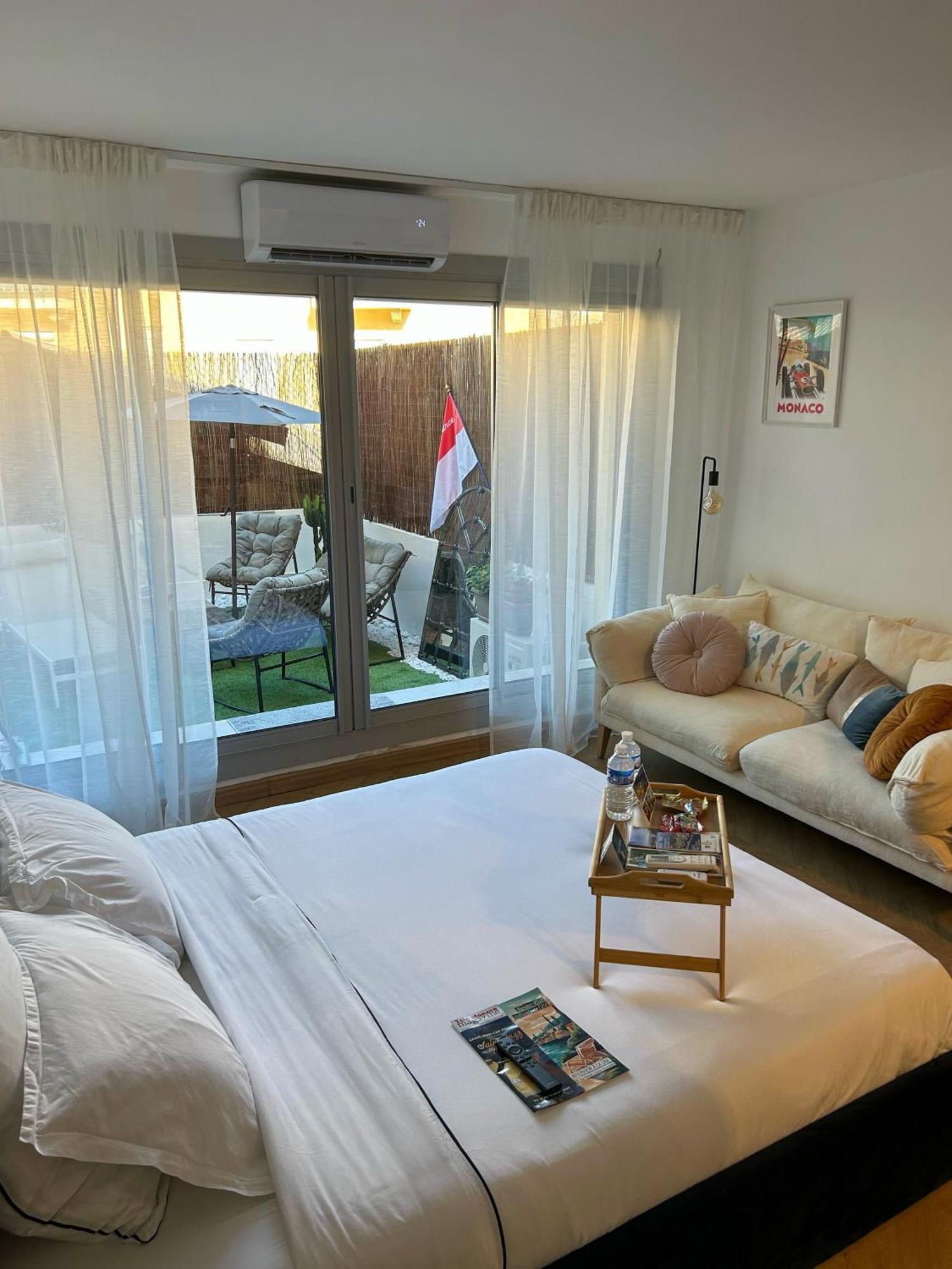 Monaco Cap D'Ail Studio & Jardin 카프다일 외부 사진