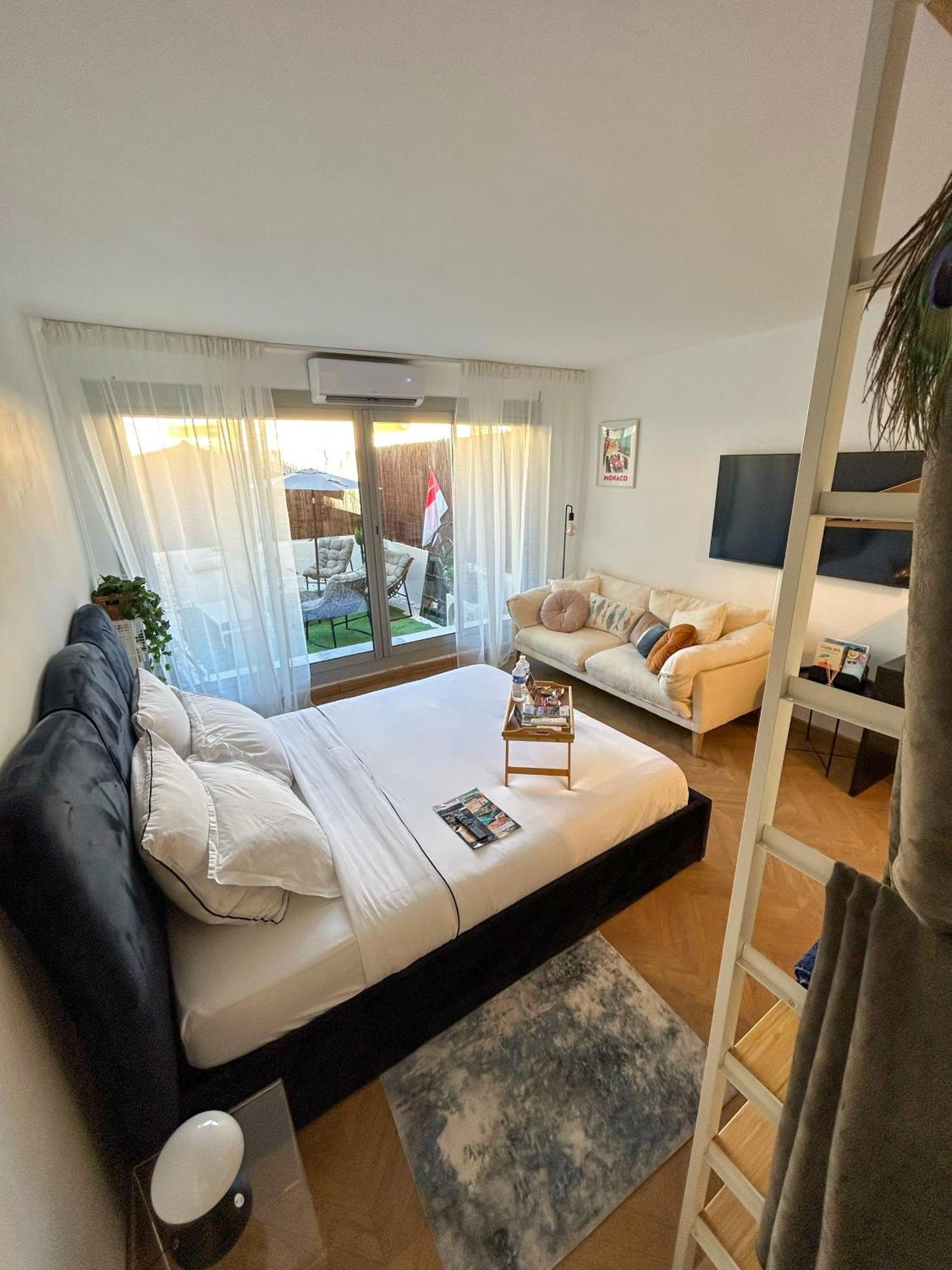 Monaco Cap D'Ail Studio & Jardin 카프다일 외부 사진