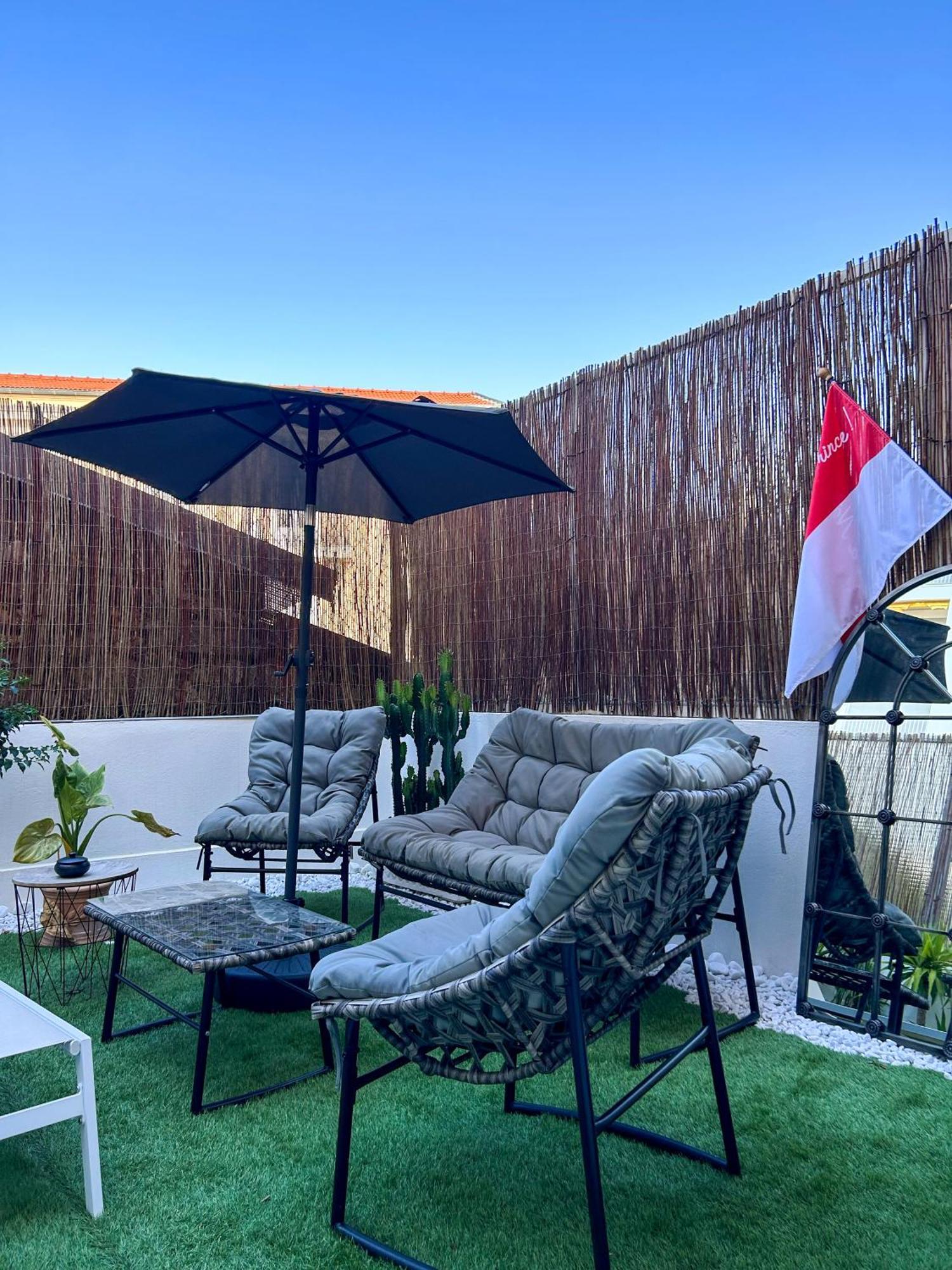 Monaco Cap D'Ail Studio & Jardin 카프다일 외부 사진