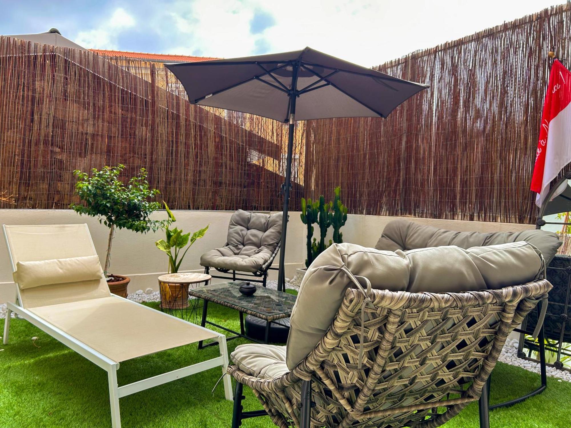 Monaco Cap D'Ail Studio & Jardin 카프다일 외부 사진